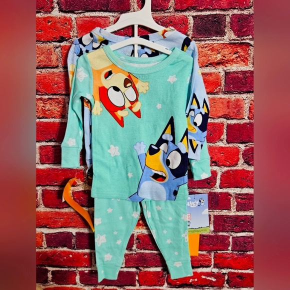 bluey Other - Kids Pajamas - Bluey 2 Sets Size 18mth